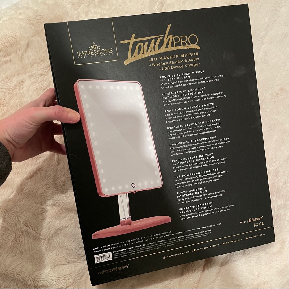Impressions Vanity TouchPro LED Makeup Mirror